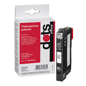 dots  schwarz Druckerpatrone kompatibel zu EPSON 405XL BK
