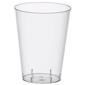 STARPAK Kunststoff-Trinkbecher PS, 0,4 l, glasklar, 50er