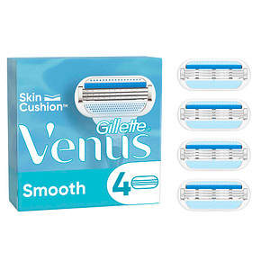 Gillette for Women Venus Ersatzklingen Smooth, 4er Pack