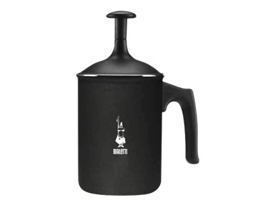 BIALETTI Tutto Crema manueller Milchaufschäumer schwarz