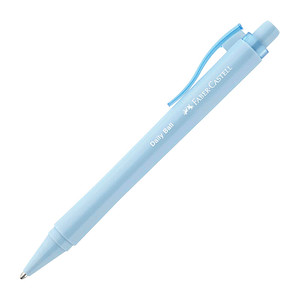 FABER-CASTELL Druckkugelschreiber DAILY BALL, hellblau