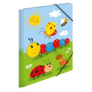 HERMA Eckspannermappe "Frieda & Friends", Karton, DIN A4