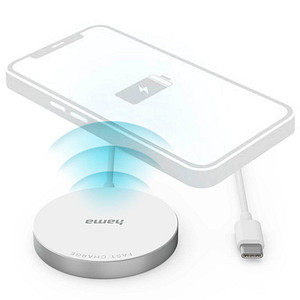 hama MagCharge FC15 Induktive Ladestation weiß, 15 Watt hama MagCharge FC15 Induktive Ladestation weiß, 15 Watt