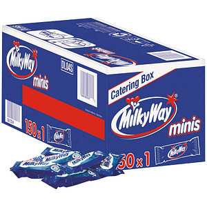 MilkyWay Minis Schokoriegel 150 Riegel