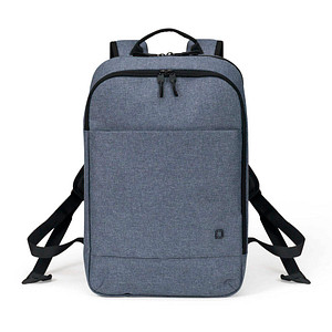 DICOTA Laptop-Rucksack Slim Eco MOTION Kunstfaser denim blau bis 35,8 cm (14,1 Zoll)