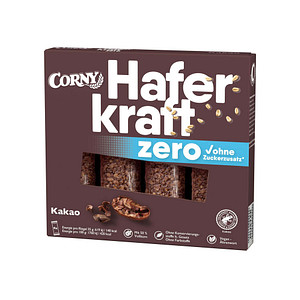 CORNY Haferkraft zero Kakao Müsliriegel 4 Riegel CORNY Haferkraft zero Kakao Müsliriegel 4 Riegel