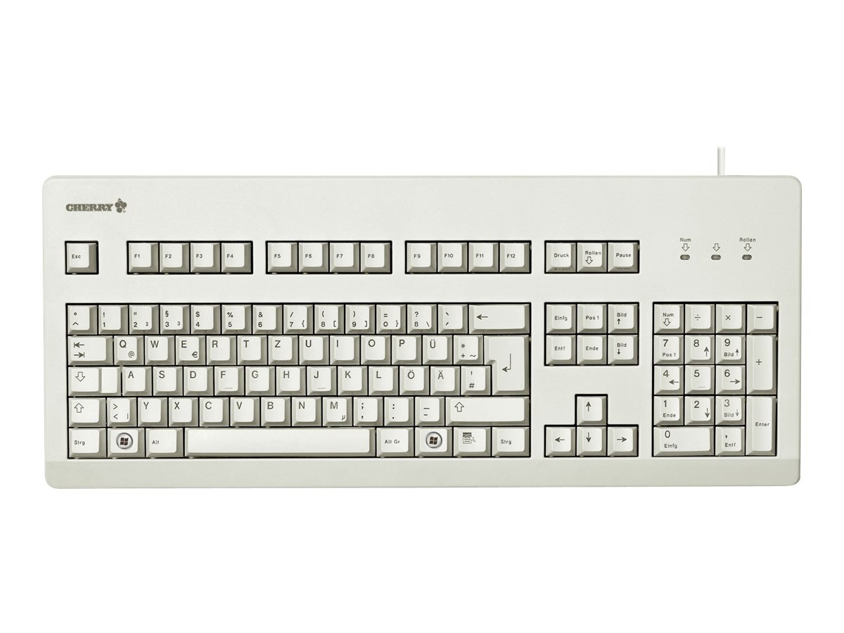 CHERRY G80-3000LPCDE-0 USB Win95 Combo Tastatur (DE)