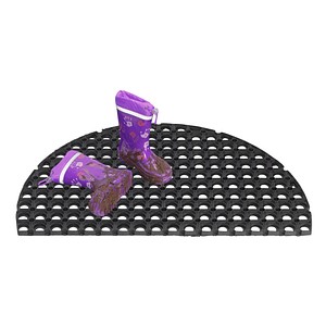 Hamat Fußmatte Domino schwarz 45,0 x 75,0 cm