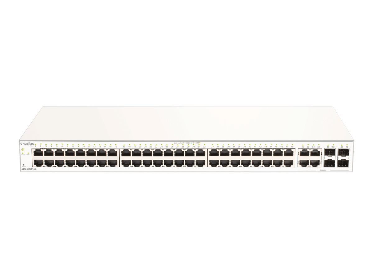 D-LINK Nuclias Cloud Managed 52-Port Layer2 Gigabit Switch