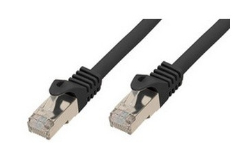 shiverspeaks BASIC-S Patchkabel Cat.7 S/FTP PIMF schw. 5,0m