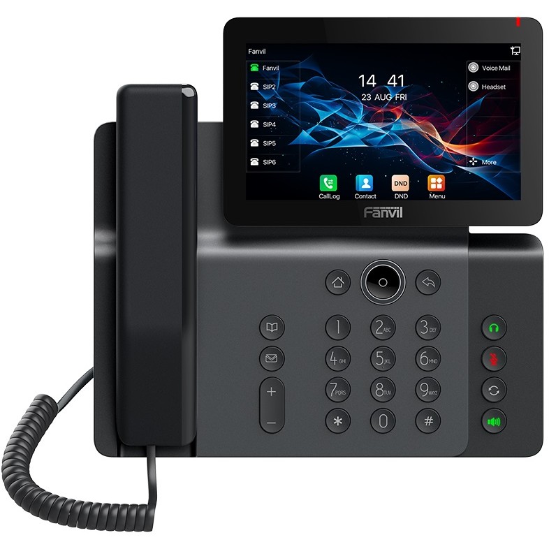 FANVIL V66 Prime Business Phone Bluetooth, WiFi, 7" Farb Display, Linux, PoE