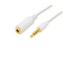SHIVERPEAKS BS33115 5m 3.5mm 3.5mm Weiß Audio-Kabel (BS33115)