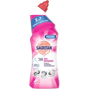 SAGROTAN 2-in-1 WC-Reiniger "Blütenfrische", 750 ml Flasche