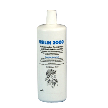 USILIN 2000 Desinfektionsreiniger | 1 Liter kraftvoller Desinfektions-Reiniger für alle Maschinen USILIN 2000 Desinfektionsreiniger | 1 Liter kraftvoller Desinfektions-Reiniger für alle Maschinen