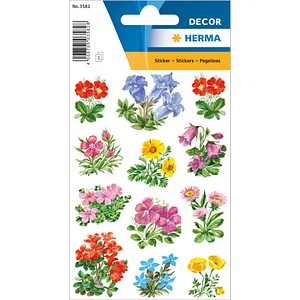 HERMA Sticker DECOR "Gebirgsblumen