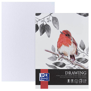 Oxford Art Zeichenblock "Drawing", DIN A4, 160 g/qm