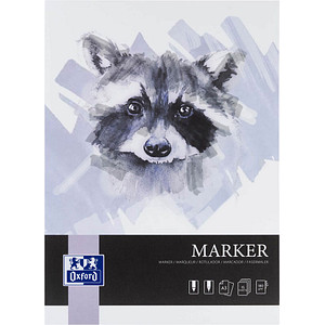 Oxford Art Markerblock "Marker", DIN A3, 15 Blatt, 180 g/qm