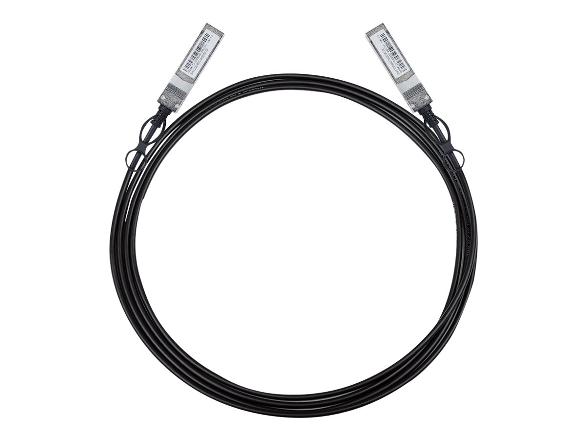 TP-LINK 3M Direct Attach SFP+ Cable for 10 Gigabit Connections