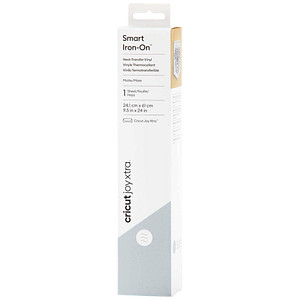 cricut™ Joy Xtra Smart Iron-On Aufbügelfolie silber matt 24,1 x 60,9 cm,  1 Rolle