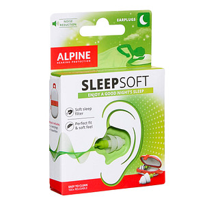 ALPINE Sleep Soft Ohrstöpsel 25 dB Kunststoff, 1 St. ALPINE Sleep Soft Ohrstöpsel 25 dB Kunststoff, 1 St.