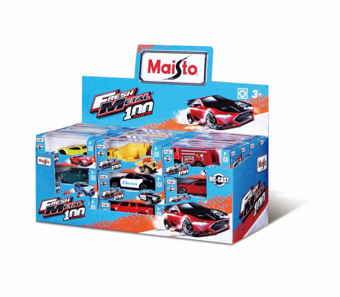 FM100 Autos 7,5cm sort., Display FM100 Autos 7,5cm sort., Display