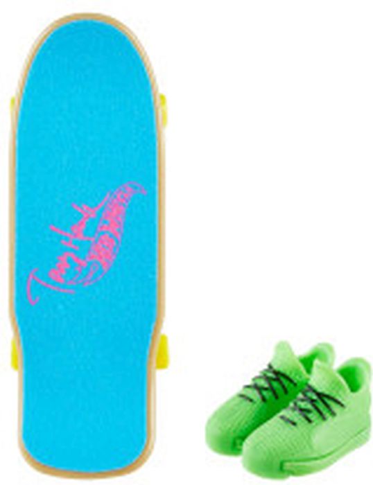 HW Skate Neon Bones TH Fingerboard, sort