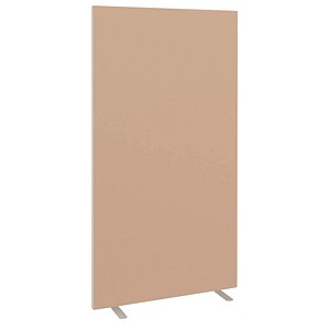 PAPERFLOW Trennwand easyScreen, Textiloberfläche, sandfarben