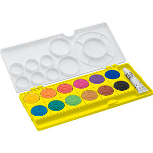 LAMY aquaplus Wasserfarbkasten 12 Farben LAMY aquaplus Wasserfarbkasten 12 Farben
