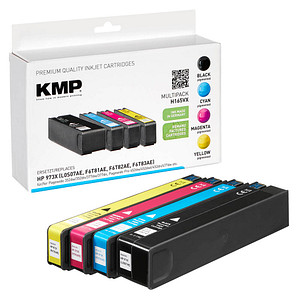 KMP Tintenpatrone ersetzt HP 973X (L0S07AE, F6T81AE, F6T82AE, F6T83AE)