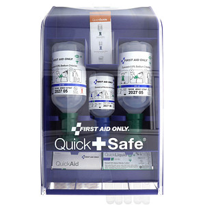 FIRST AID ONLY Erste-Hilfe-Koffer Quick + Safe DIN EN 15154-4 blau