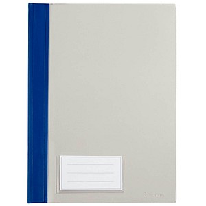 10 bene Schnellhefter Kunststoff blau DIN A4