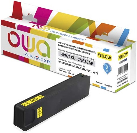 ARMOR OWA Tinte komp. HP 971XL yellow