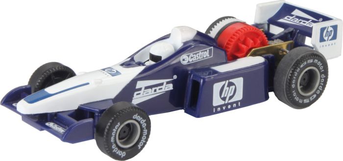 Formel 1 Rennwagen, blau DARDA