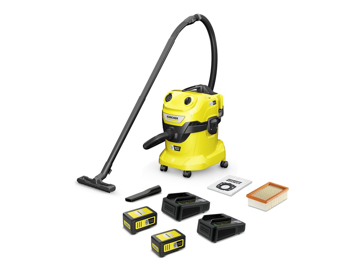 KÄRCHER Cracker WD 4-18 Dual Battery Set