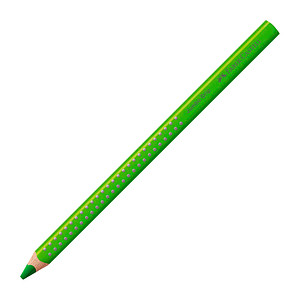 FABER-CASTELL Dreikant-Buntstift Jumbo GRIP, grasgrün