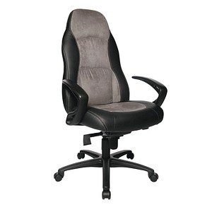 Topstar Chefsessel Speed Chair, SC20FTC3 grau, schwarz, schwarz Kunstleder