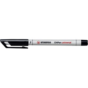 10 STABILO OHPen universal Folienstifte schwarz 0,7 mm non-permanent