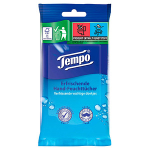 Tempo Feuchttücher Erfrischend 10 Tücher