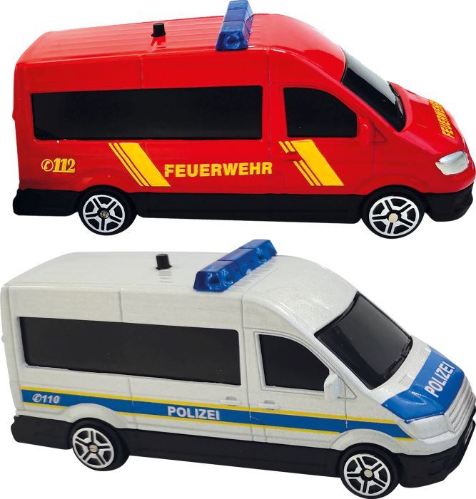 SZ Einsatzfahrzeuge-Van mit L&S, 1:64 SZ Einsatzfahrzeuge-Van mit L&S, 1:64