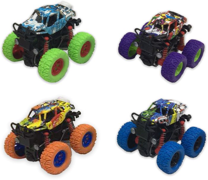 SZ Crazy Truck, mit Friktion, 4-f.sort. SZ Crazy Truck, mit Friktion, 4-f.sort.