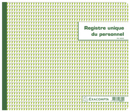 EXACOMPTA Geschäftsbuch "Registre unique du personnel