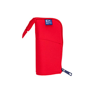 Oxford Schlamper-Etui "Stand-Up", Polyester, rot