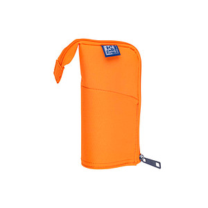 Oxford Schlamper-Etui "Stand-Up", Polyester, orange