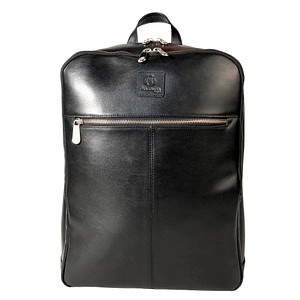 EXACOMPTA Notebook-Rucksack EXACTIVE, Leder, schwarz