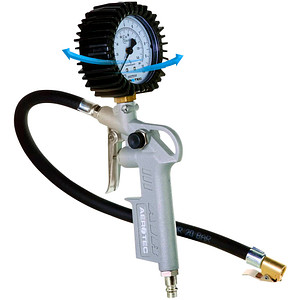 AEROTEC Druckluft-Reifenfüller 1/4" (6.3 mm) 10 bar Aerotec 200548 Kalibriert n