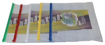 Gleitverschlussbeutel A4 farblich sortiert 10 Stück