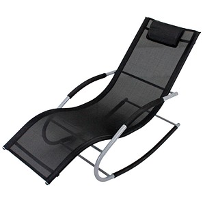 Garden Pleasure Sonnenliege Naxos schwarz
