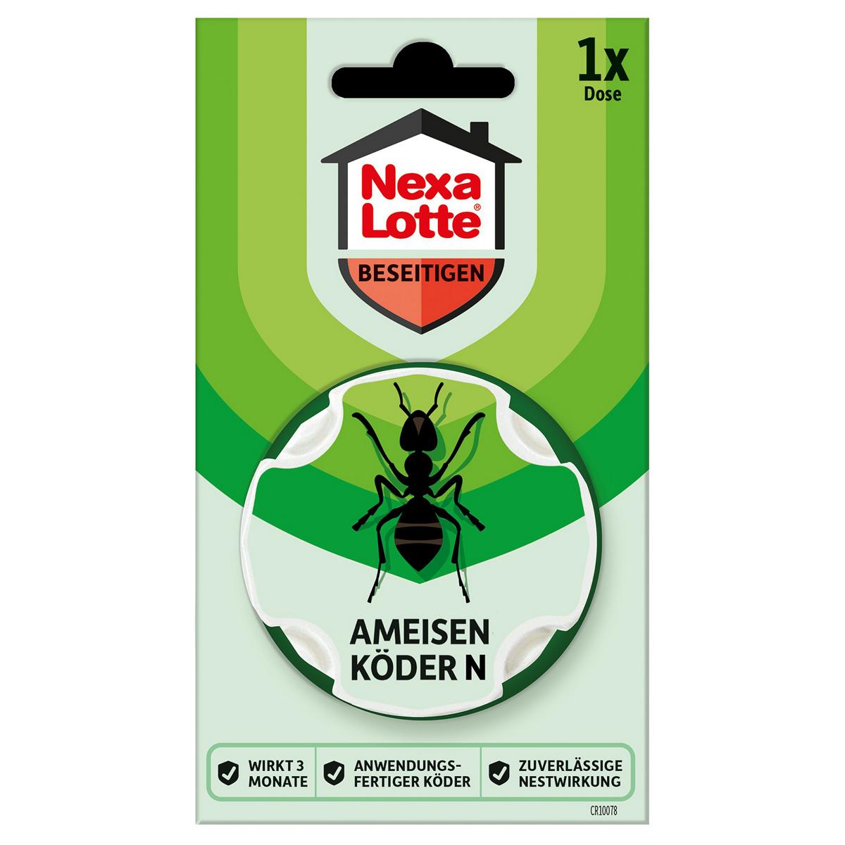 >>Artikel ||34426|| verwenden>>Artikel zur Zeit nicht lieferbar Nexa Lotte® Ameisenköder | 1 Dose Insektizid+++ BIOZIDPRODUKTE VORSICHTIG VERWENDEN. VOR GEBRAUCH STETS ETIKETT UND PRODUKTINFORMATIONEN LESEN +++
