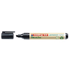 10 edding 22 EcoLine Permanentmarker schwarz 1,0 - 5,0 mm