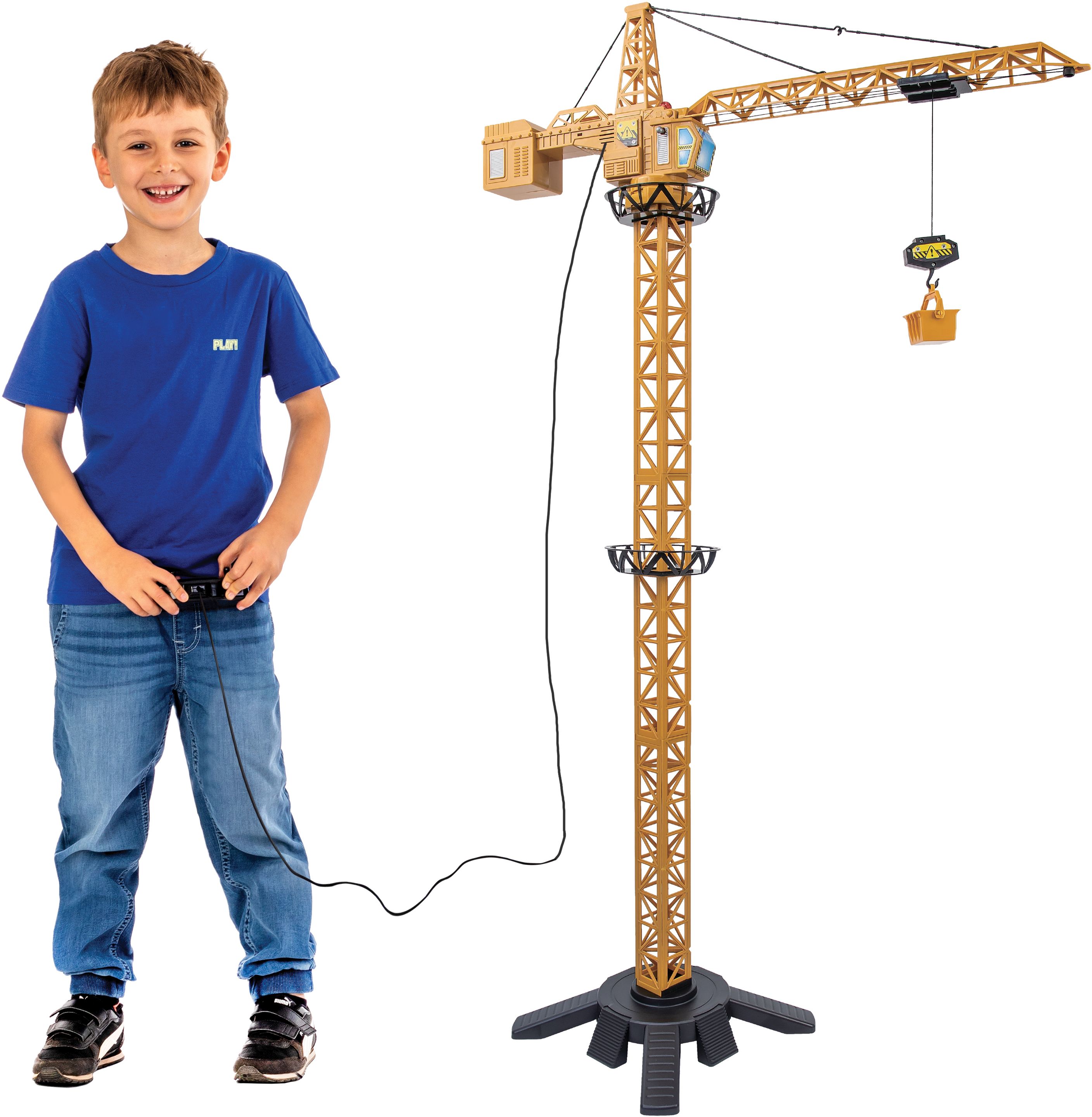 Racer Fernlenk-Mega Kran, 126cm Racer Fernlenk-Mega Kran, 126cm